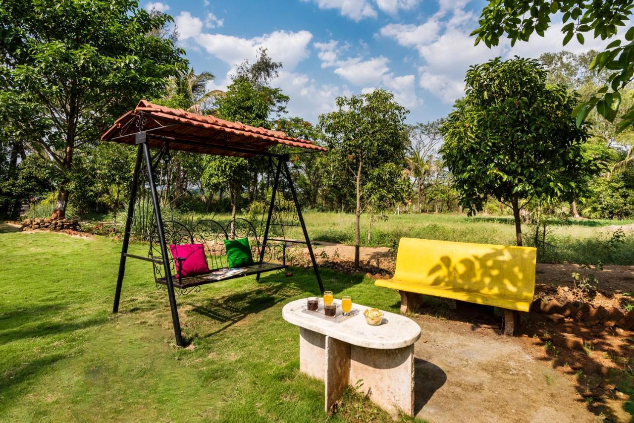 Saffronstays Lakeview Nivara - Farm Stay Villa With Private Pool Near Pune Exterior photo