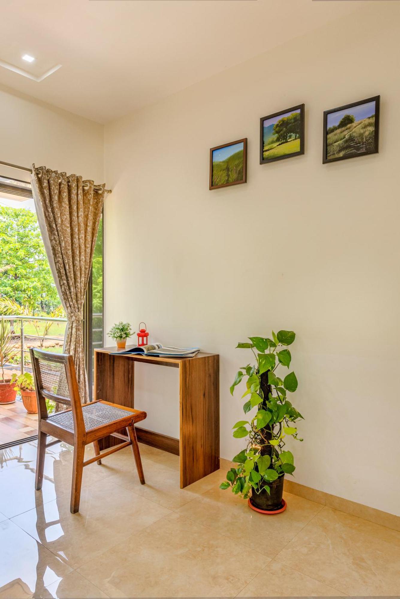 Saffronstays Lakeview Nivara - Farm Stay Villa With Private Pool Near Pune Exterior photo
